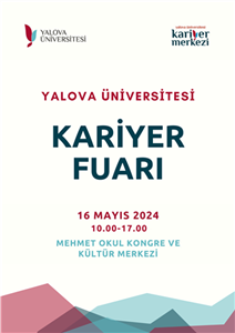 Yalova Üniversitesi 1. Kariyer Fuarı etkinliğini düzenliyor