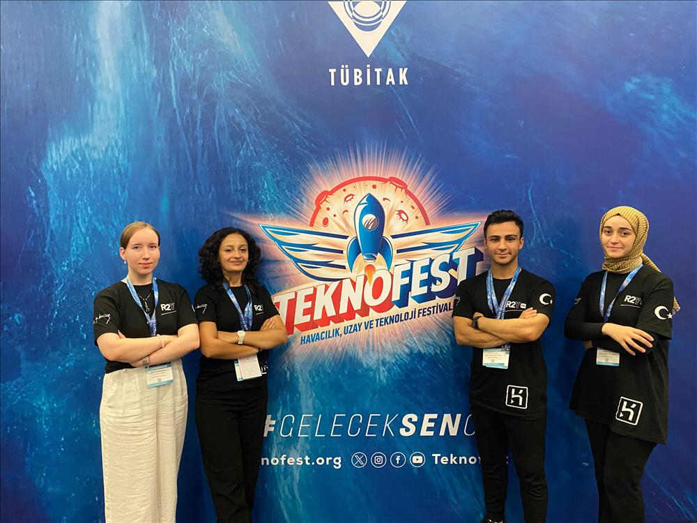 The Reality2You team, which includes students from our department, won first place in the Financial Technologies category of TEKNOFEST 2024