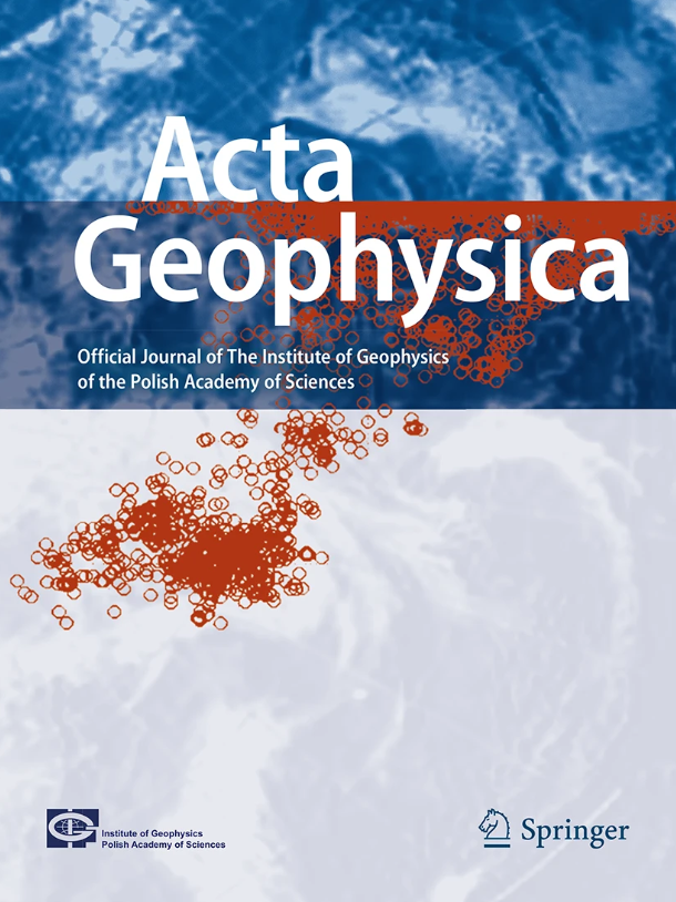 Arş. Gör. İsmail Buğra BÖLÜKBAŞI'nın Acta Geophysica (SCI-E Q2) dergisindeki yayını