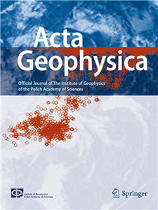 Arş. Gör. İsmail Buğra BÖLÜKBAŞI'nın Acta Geophysica (SCI-E Q2) dergisindeki yayını
