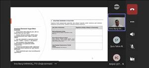 Endüstri Mühendisliği Bölümü, TÜBİTAK 2209 Proje Yazma Eğitimi Düzenledi