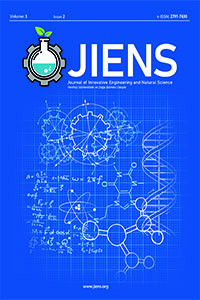 Öğretim elemanlarımızın Journal of Innovative Engineering and Natural Science (TR Dizin) dergisindeki yayını